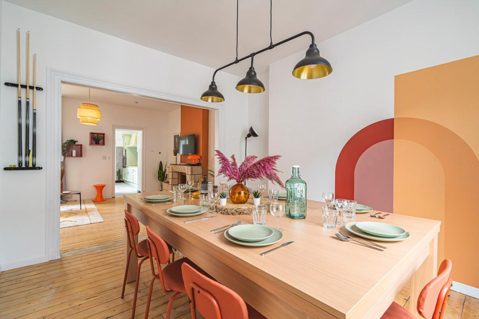 Appartement Le Seventies - Exceptionnel 4 & Billard Reims